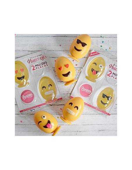 PLACAS SETS NUEVAS HUEVO 32cm EMOJI DOBLE