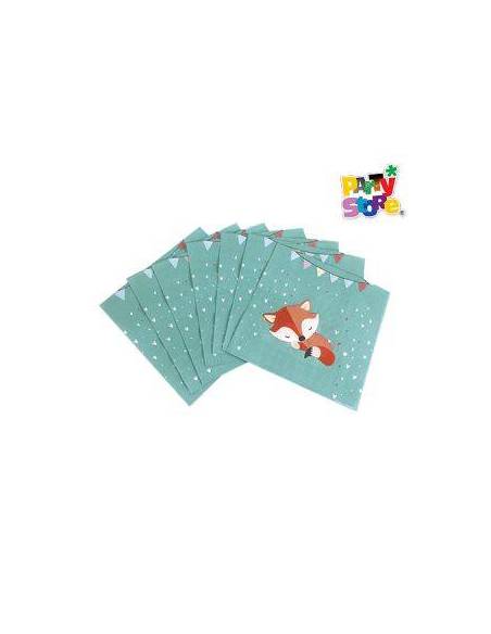 SERVILLETA DE PAPEL ZORRO x12