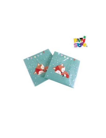 SERVILLETA DE PAPEL ZORRO x12