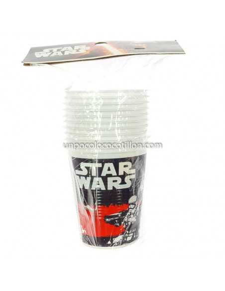 VASO PLASTICO STAR WARS x10