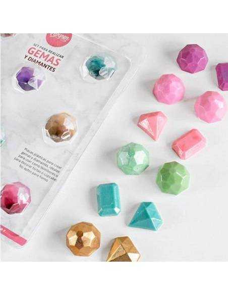 SETS 2 PLACAS PARA REALIZAR GEMAS Y DIAMANTES