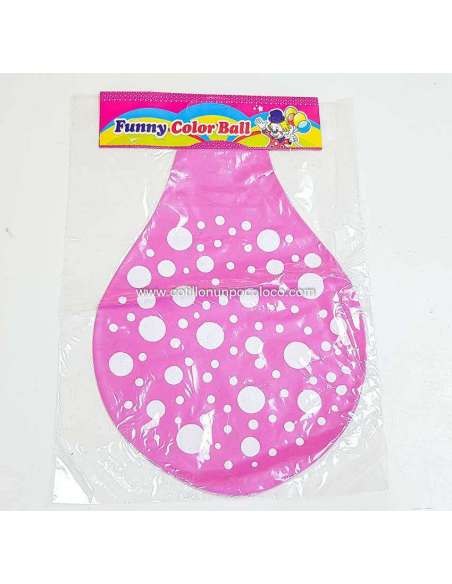 PIÑATA GIGANTE FUXIA LUNAR BLANCO