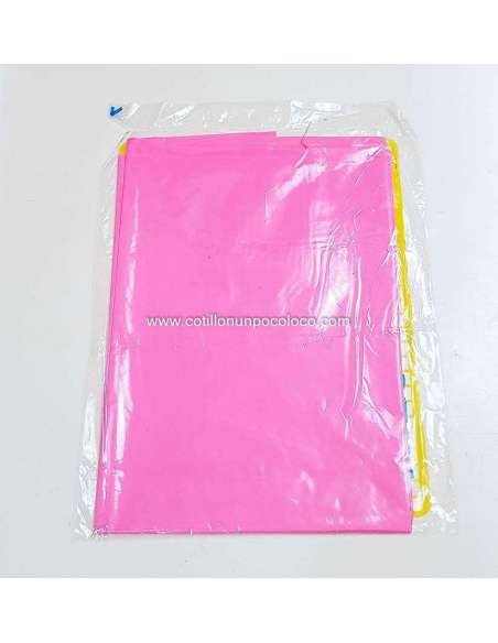 MANTEL LISO ROSA