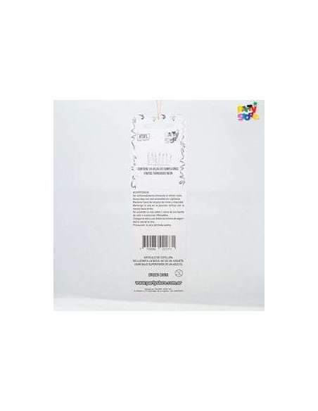 VELAS FINITAS 17cm NEON x24 VTSFL