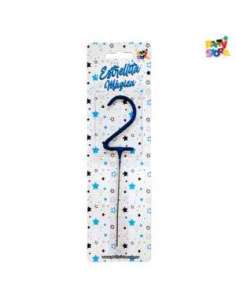 NUMERO ESTRELLITA MAGICA CELESTE 2