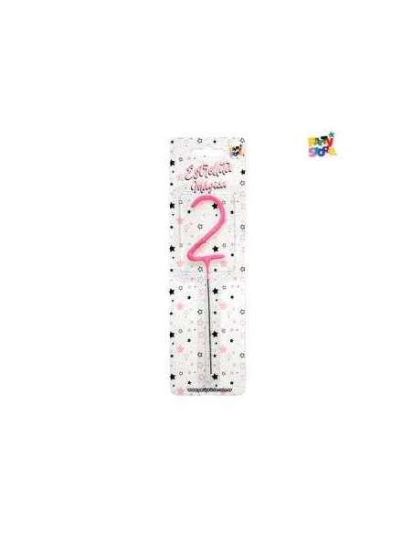 NUMERO ESTRELLITA MAGICA ROSA 2