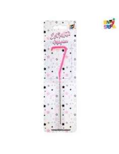 NUMERO ESTRELLITA MAGICA ROSA 7
