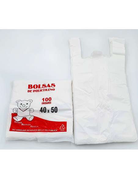 CAMISETA AD 40x50 BLANCA