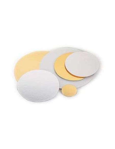 BANDEJA DISCO ORO 10CM x1 1 CARA