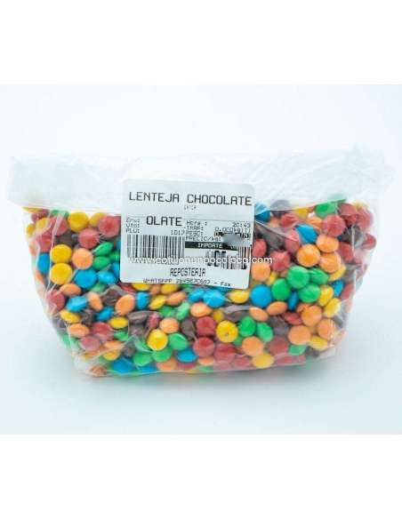 Lentejas de chocolate chica x200g