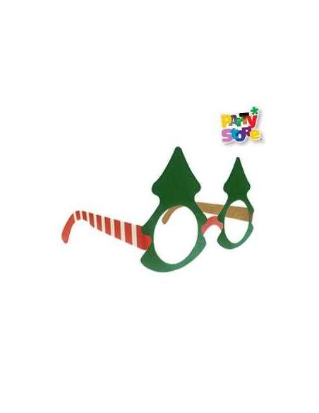 LENTES DE PAPEL NAVIDEÑOS x6 NA35