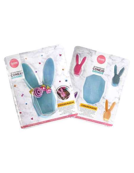 SETS DOBLE PLACA CONEJO DIAMANTE
