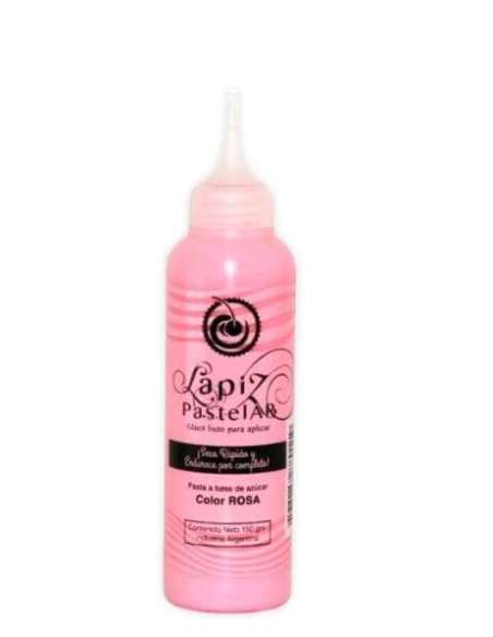 LAPIZ PASTELAR GLACE REAL SABORIZADO LISTO PARA USAR ROSA x150gr