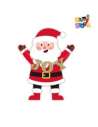CENTRO DE MESA SANTA CLAUS 20cm