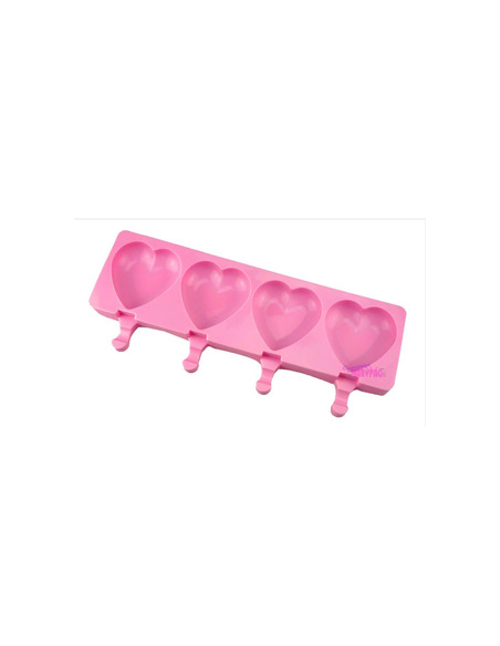 MOLDE SILICONA CHUPETIN CORAZON
