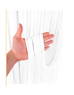 CORTINA PASTEL BLANCA
