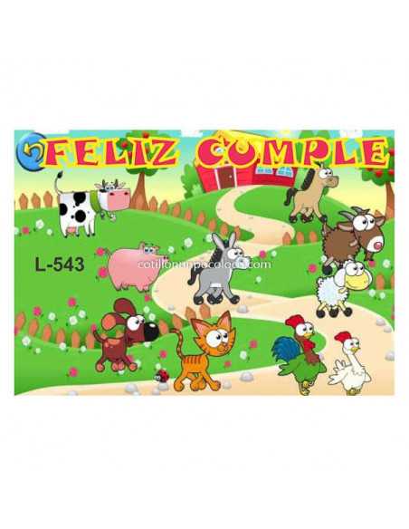 LAMINAS COMESTIBLES A4 C/L GRANJA COMUN