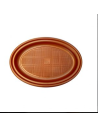 BANDEJA OVALO COBRE x25u