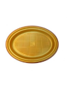 BANDEJA OVALO DORADO x25u