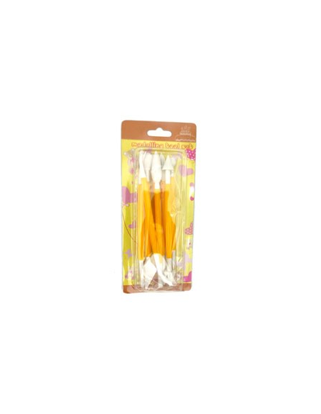 SET 8 ESTECAS PLASTICAS EN BLISTER