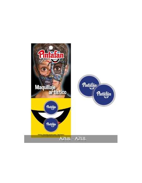 MAQUILLAJE ACUARELABLE SET x2 4gr AZUL AZUL