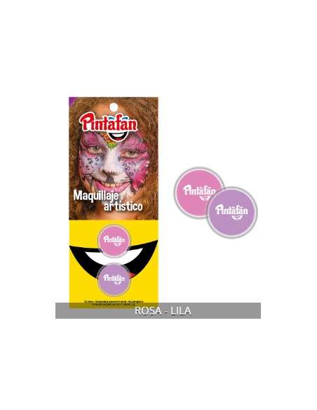 MAQUILLAJE ACUARELABLE SET x2 4g ROSA LILA