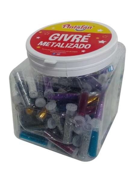 CARAMELERA GLITTER METAL x1 DE 5gr