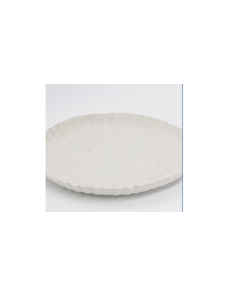 BANDEJA CARTON BLANCO REDONDA X100 N 12,5