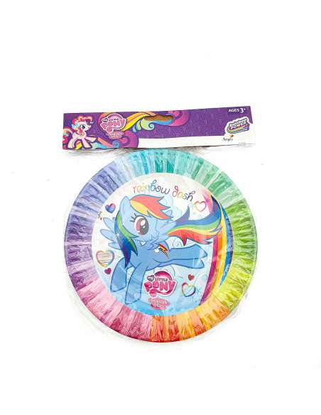 PLATO CARTON MY LITTLE PONY x8