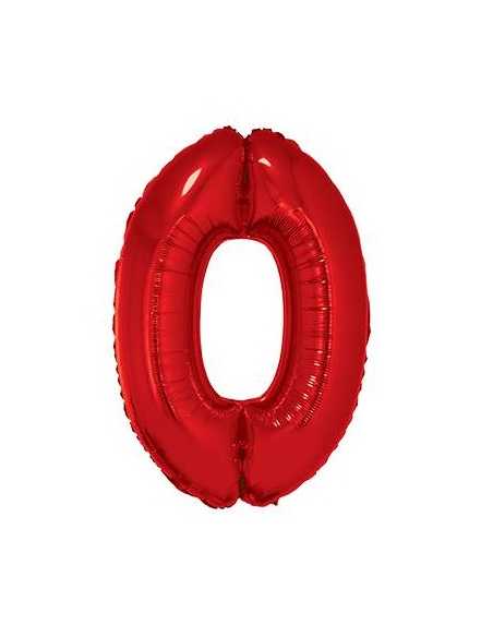 OVN SL1 34 GLOBO ROJO NUMERO 0 x1