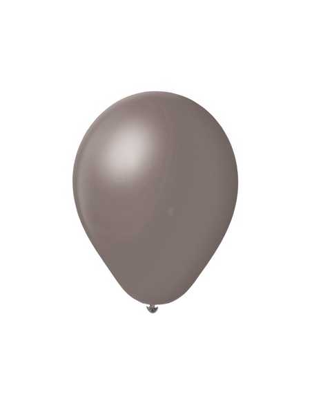 GLOBO PARTYTM 12 PERLADO PLATA 25u