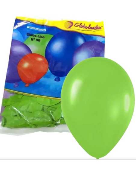 GLOBOLANDIA LISO N°90 X50 VERDE LIMON
