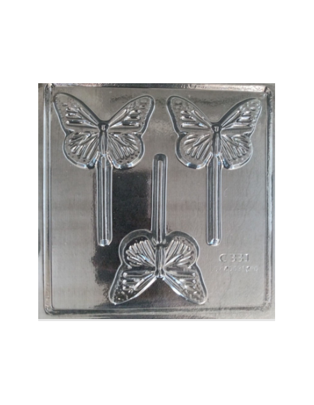 PLACA CHUPETIN MARIPOSA