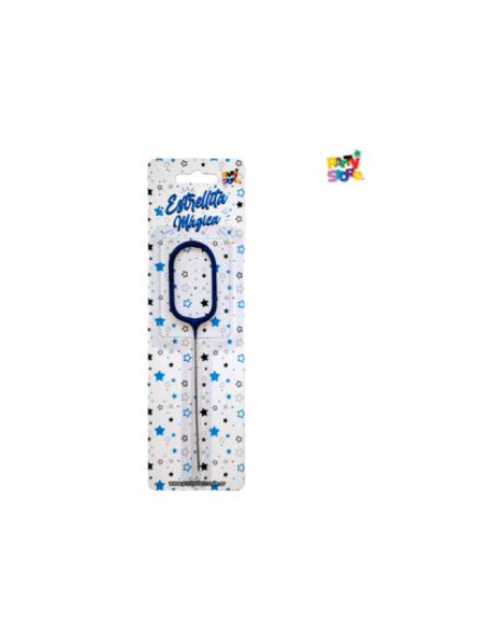 NUMERO ESTRELLITA MAGICA CELESTE 0