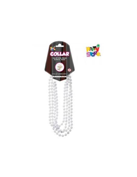 COLLAR DE PERLAS BLANCAS