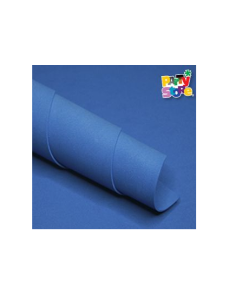 GOMA EVA LISA AZUL OSCURO COLOR 60x40 x 1