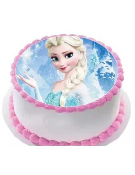 LAMINAS COMESTIBLES A4 FROZEN CON TRENZA