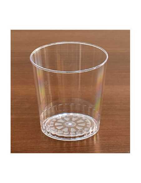 VASO CONICO PS CRISTAL x 1