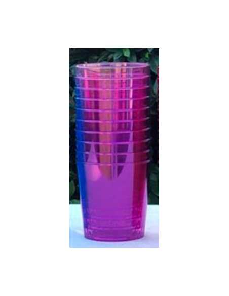 VASO CONICO PP VIOLETA x1