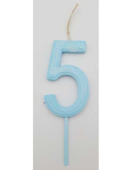 NUMERO 5 CELESTE PASTEL GLITTER