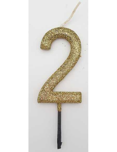 NUMERO 2 DORADO