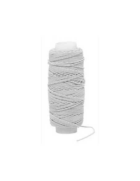 HILO ELASTICO BLANCO x1
