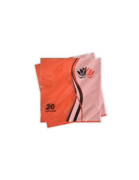 SERVILLETA TISSUE NARANJA PAQX20