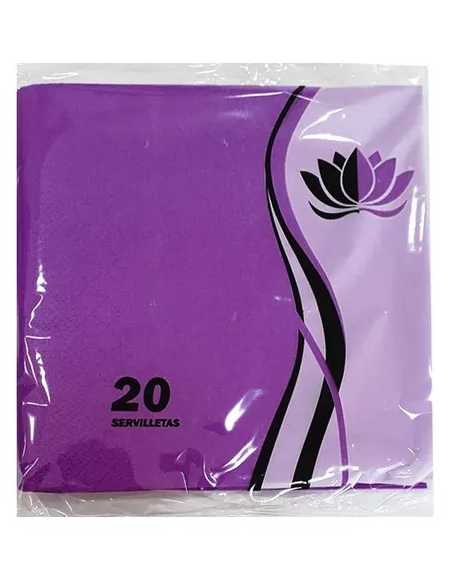 SERVILLETA TISSUE VIOLETA PAQX20