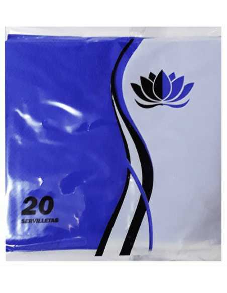 SERVILLETA PLENA PAQx20u AZUL