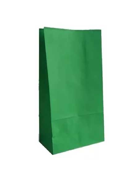 BOLSA PAPEL COTILLON VERDE OSCURO x10
