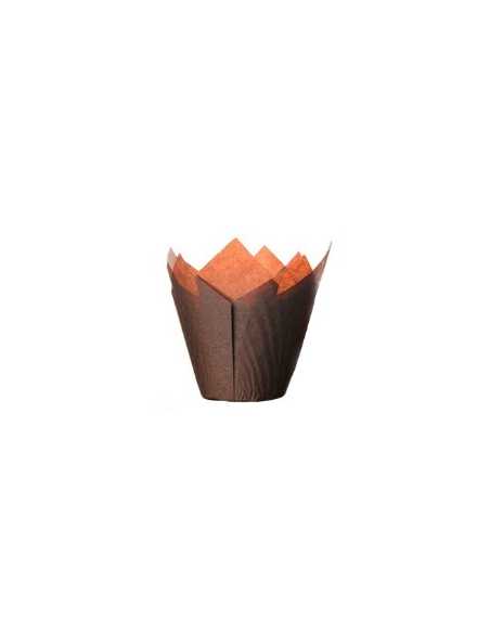 TULIPAS PARA MUFFINS LISAS Num 16 x1u