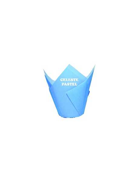 TULIPAS PARA MUFFINS LISAS Num 16 x1u