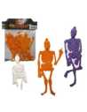 ESQUELETO HALLOWEEN MINI x6