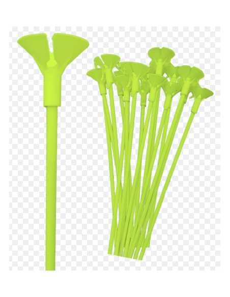 PORTAGLOBO PALITO X25 VERDE MANZANA